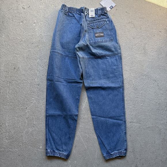 Deadstock 90s Dockers Jeans Mens 29x32 Pleated Denim Levis Cargo Tapered Vintage - Picture 8 of 11